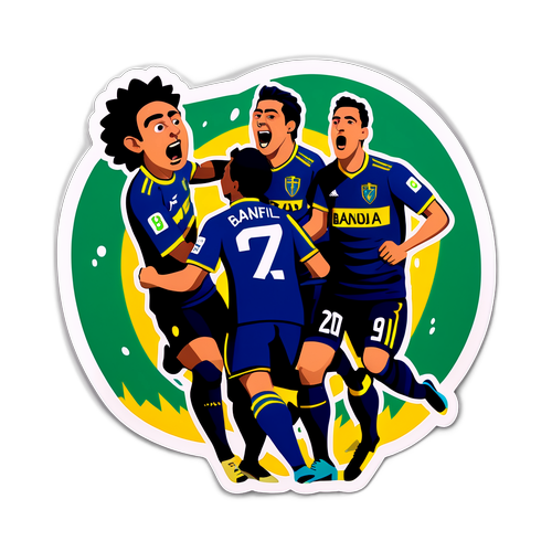 Momen Ikonik Boca Juniors vs Banfield