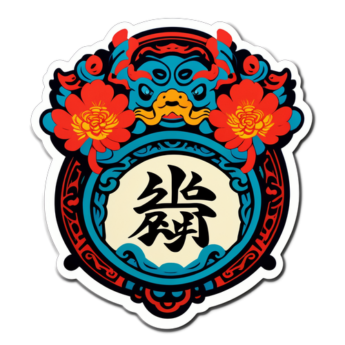传统文化贴纸