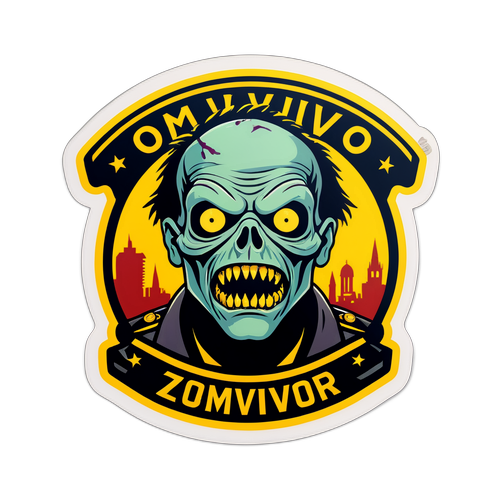 สติ๊กเกอร์บรรยากาศสุดคลาสสิคของมหาวิทยาลัยในซีรีส์ Zomvivor