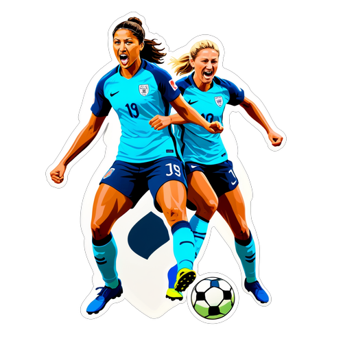 Unstoppable Duo: Sam Kerr and Kristie Mewis Redefine Teamwork on the Soccer Field!