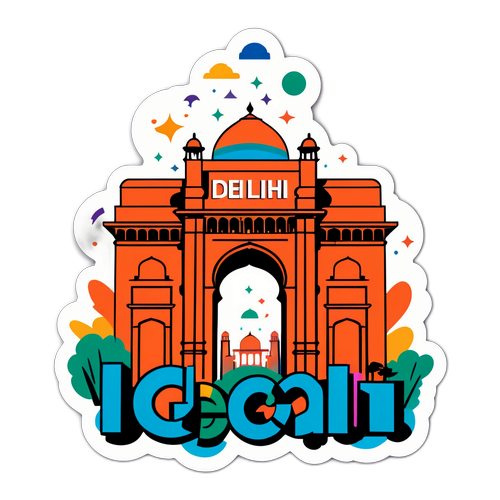 दिल्ली समाचार स्टिकर