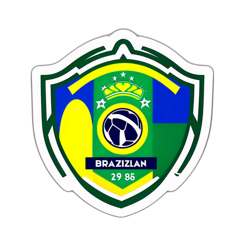 Diseño de Sticker con Escudo del Campeonato Brasileño