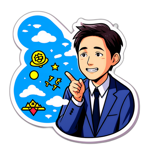 インタビューの一場面を捉えたデザイン