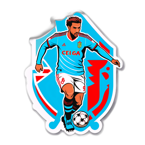 Feiring av Celta Vigo - Farger og Emblem