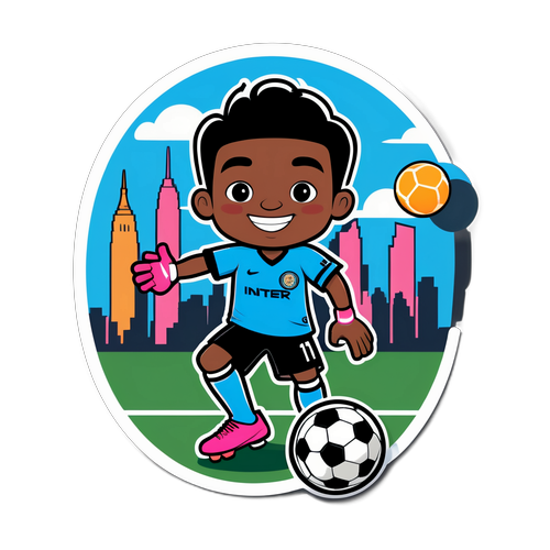 Kijielekezi cheka na mchezaji wa soka