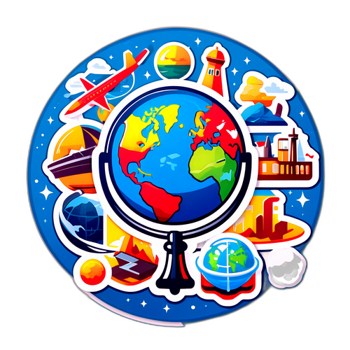 Educatieve Sticker over Ontdekkingen