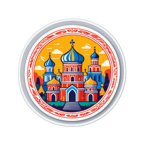 Креативний стікер, присвячений Кременчуку
