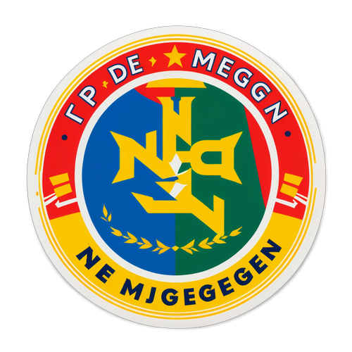 Pride of Nijmegen: Ontdek het N.E.C. Logo Sticker met Trots!