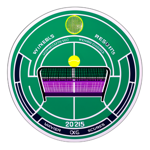 Stiker Futuristik Keputusan Wimbledon 2025