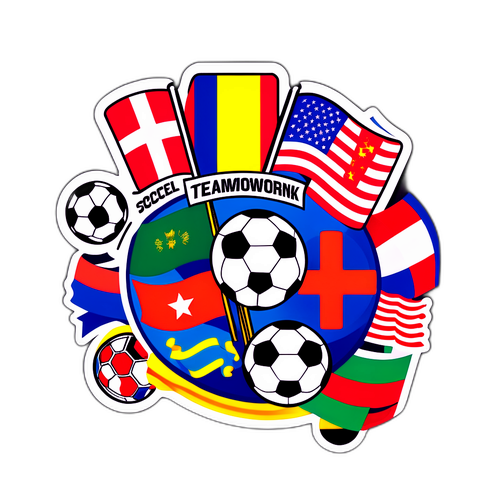 Stiker Motivasi Tim Sepakbola