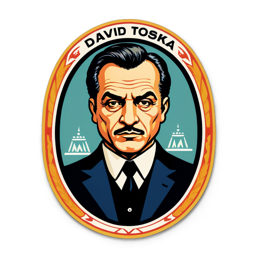 Vintage badge design med David Toska