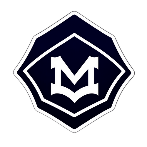 Disenyong Minimalist na Sticker ng Baseball Diamond