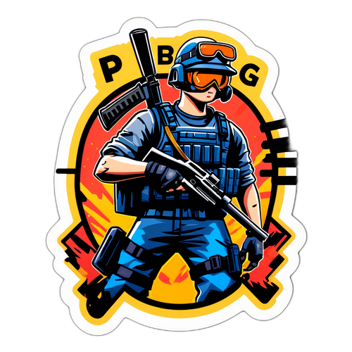 PUBG बैटलग्राउंड्स स्टिकर