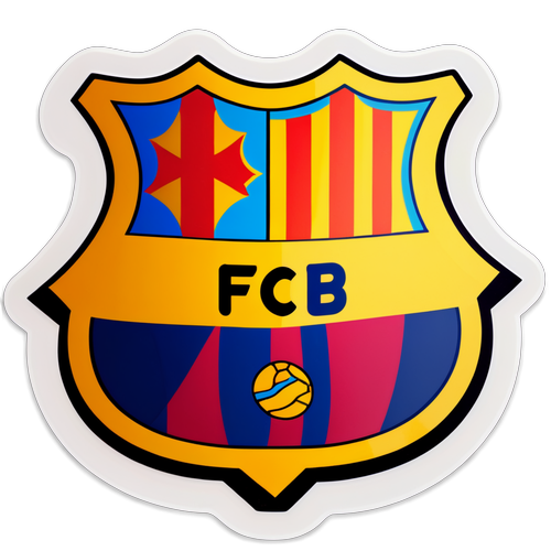 Ontdek de Passie van FC Barcelona: Deze Sticker Maakt Iedere Fan Trots!