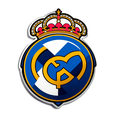 Reál Madrid szurkolói matrica