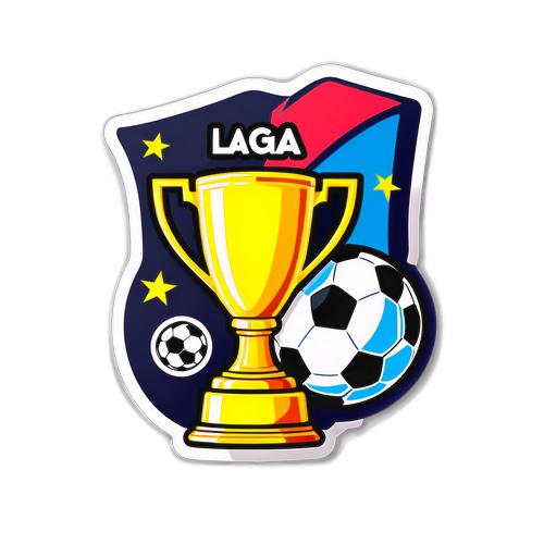 라리가 트로피 스티커