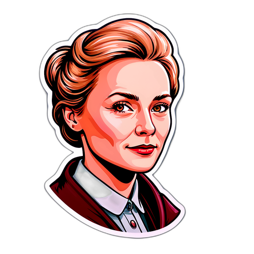 Portrettklistremerke av Åsne Seierstad