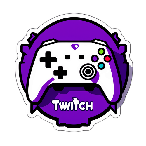 สติ๊กเกอร์ที่สนับสนุนแพลตฟอร์ม Twitch