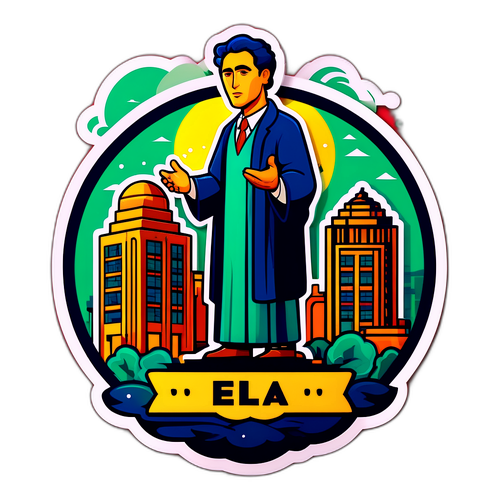 A sticker estilizado sobre o caso Eloá