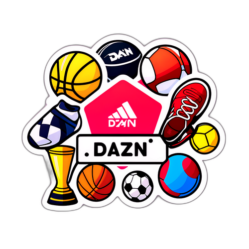 Dynamischer Sticker mit DAZN-Icons