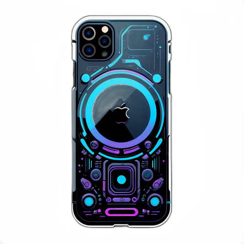 Futuristische iPhone 18 Sticker