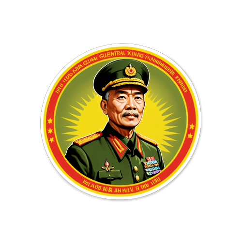 Sticker tôn vinh Đại tá Đỗ Xuân Tụng