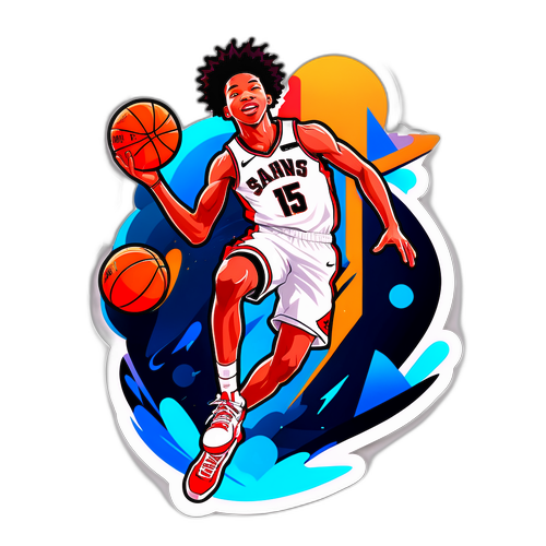 Sticker ni Anfernee Simons na Lumilipad para sa Dunk