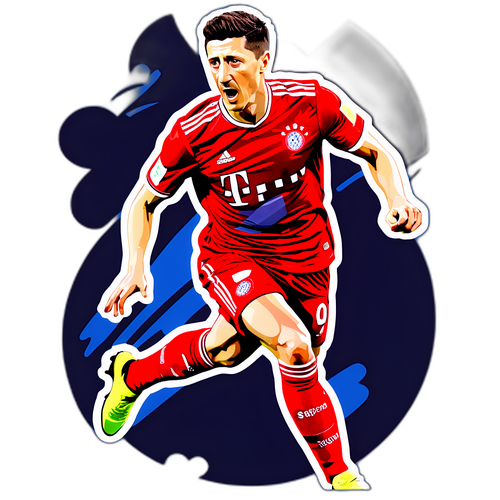 Lewandowski Scorende Actie