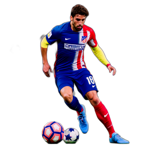 Jucător de fotbal Atletico Madrid
