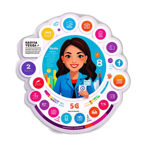 Infografis Karir Nadia Vega