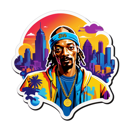 Elképesztő! Fedezd fel Snoop Dogg Stílusos Portrét a Hip-Hop Kultúrával, Ami Magával Ragad!