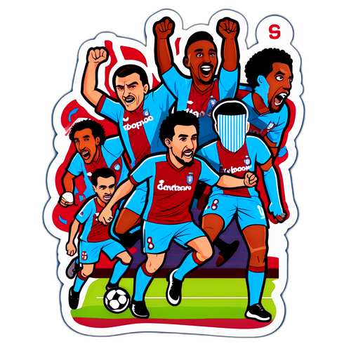 Sticker ya Kusherehekea Nyakati Bora za Trabzonspor