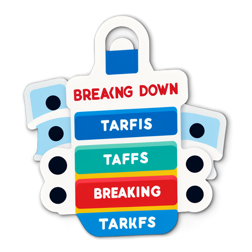 Breaking Down Tariffs Sticker