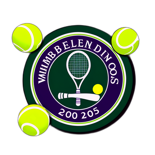 Wimbledon 2025 Aufkleber