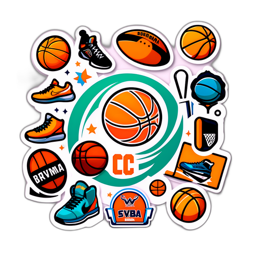 Homage sa WNBA: Sticker ng mga Kagamitan sa Sports
