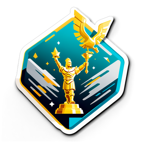 Sticker som hyllar Game Awards