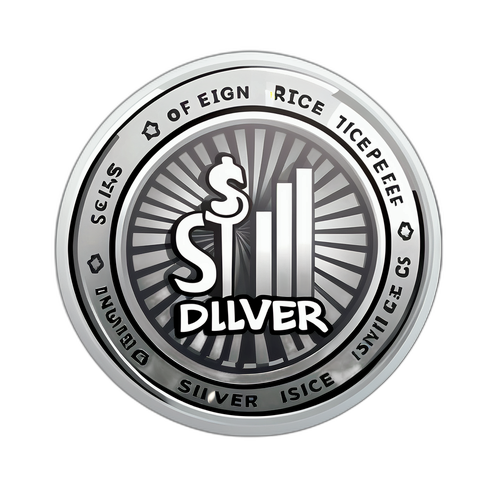 Ezüst árfolyam emelkedése matrica