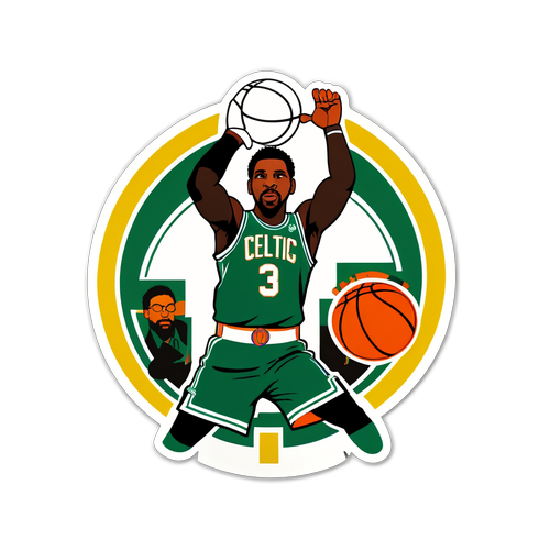 Stiker Rivalitas Celtics dan Knicks