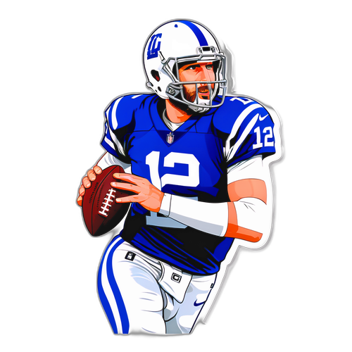 Andrew Luck Quarterback Sticker