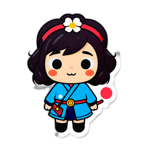 教育と知識を象徴するかわいいキャラクターデザイン