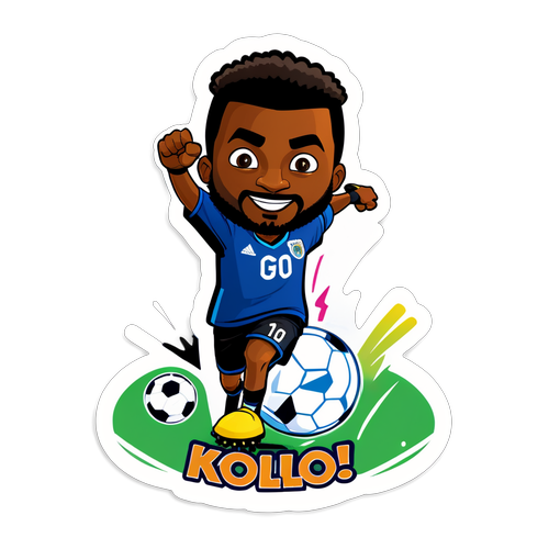 Sticker Dinamico di Kolo Muani - Vai Kolo!