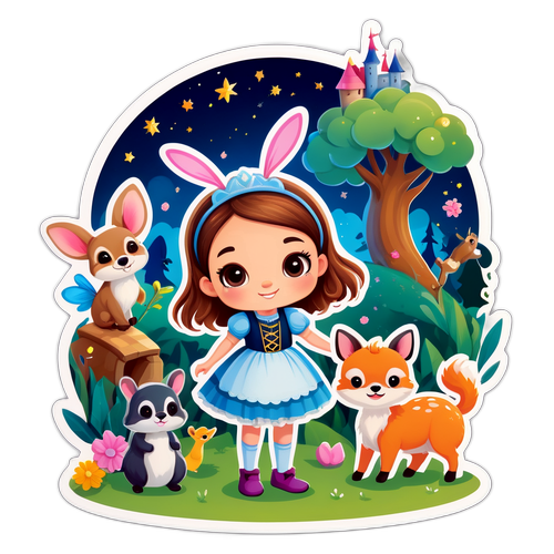 Amalie Milling i en eventyrlig verden