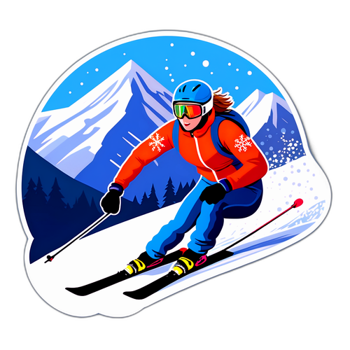 Vintersport: Ragne Wiklund på ski