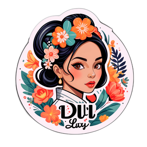 Stiker Chic Wanita Exy Dwi Lestari