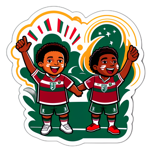 Fluminense és Palmeiras rajongók együtt énekelnek