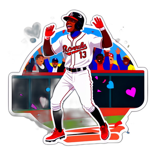 Ronald Acuña Jr. Celebration Sticker