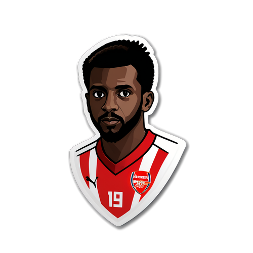 Sticker ya Kukumbuka Mchezo wa Arsenal