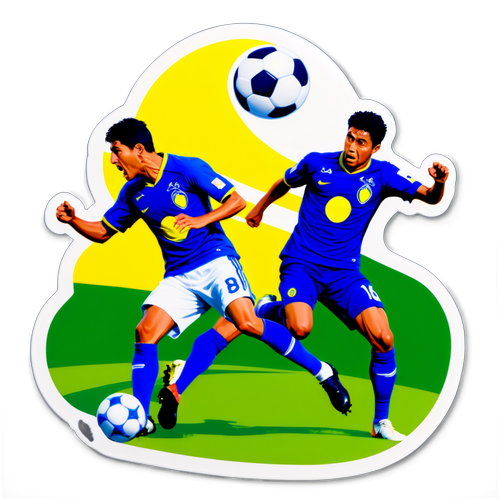 Isang Dramatikong Eksena sa Soccer