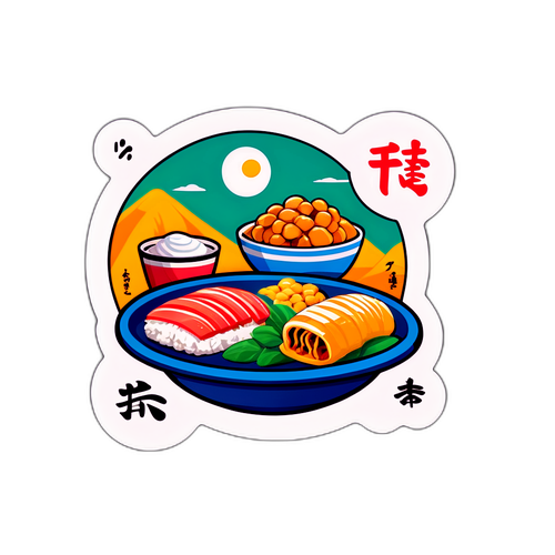 嘉義美食文化貼紙