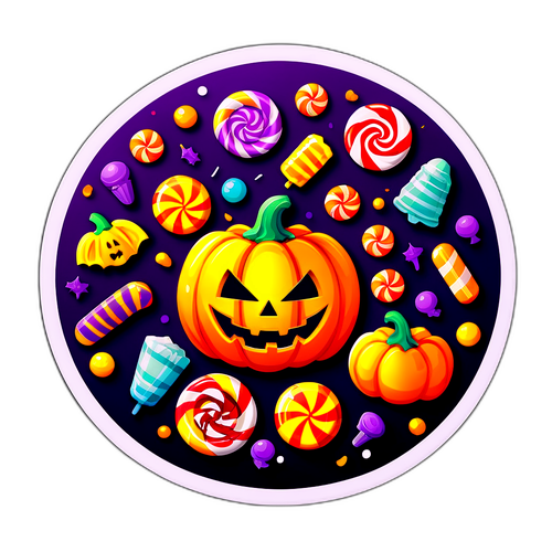 萬聖節派對貼紙